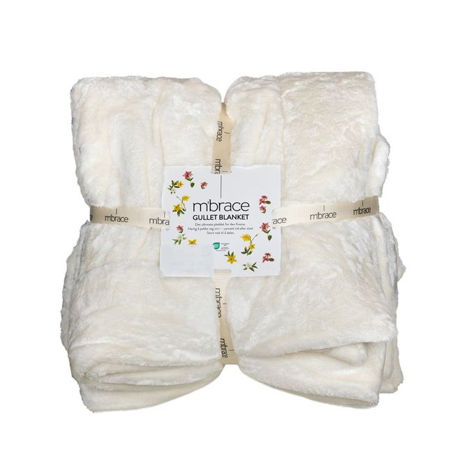 Hovedbilde M-brace, Gullet, Koseteppe, White